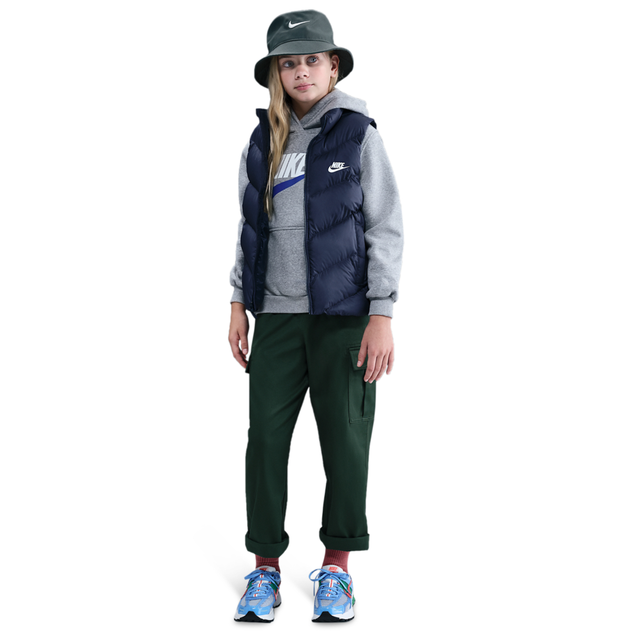 Nike NSW Therma-FIT Puffer Vest Image 3 of 4. Tap to open photo gallery.