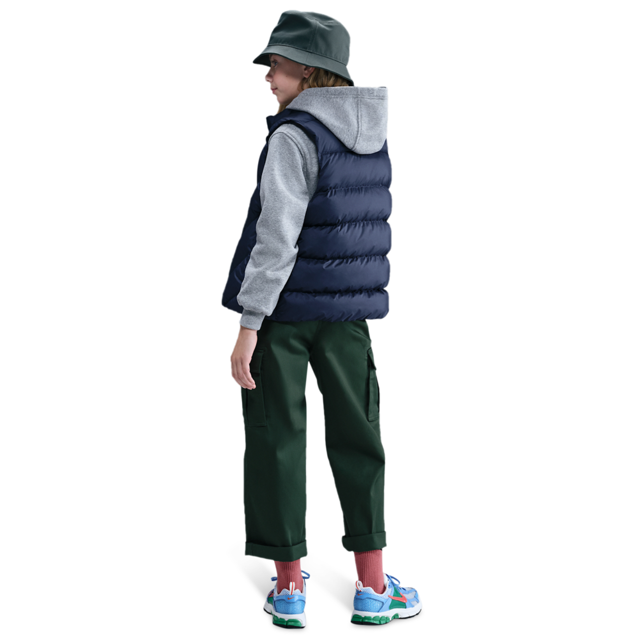Nike NSW Therma-FIT Puffer Vest Image 4 of 4. Tap to open photo gallery.
