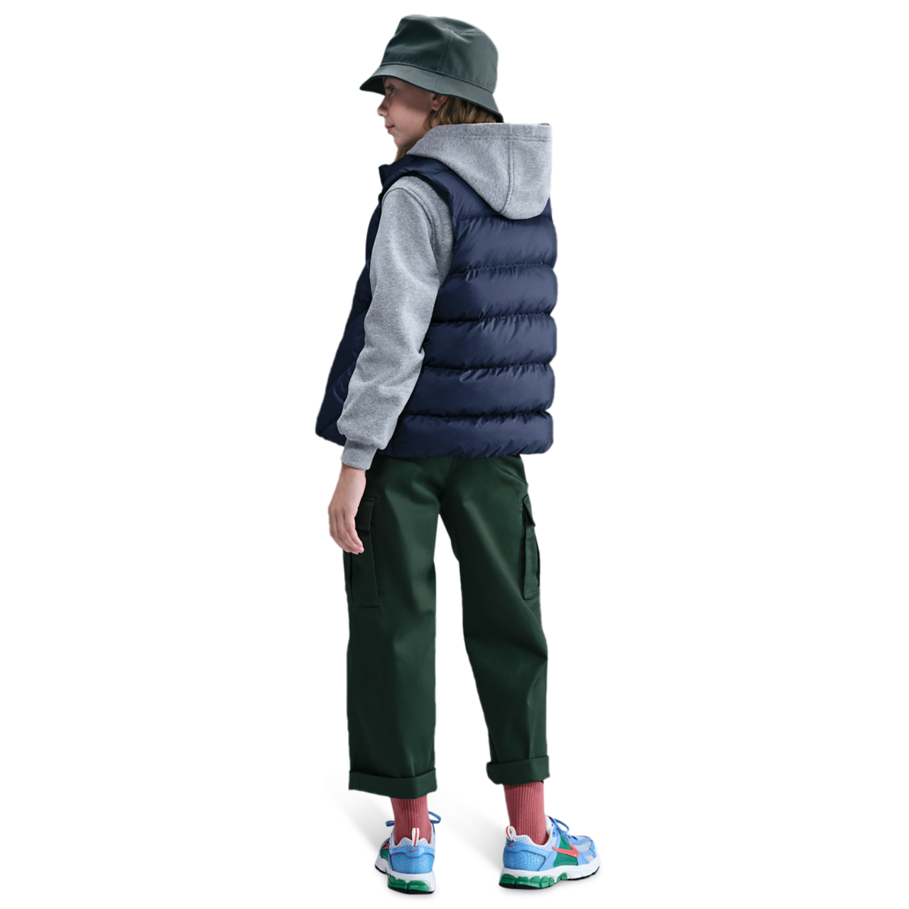 Nike NSW Therma-FIT Puffer Vest Image 4 of 4. Tap to open photo gallery.