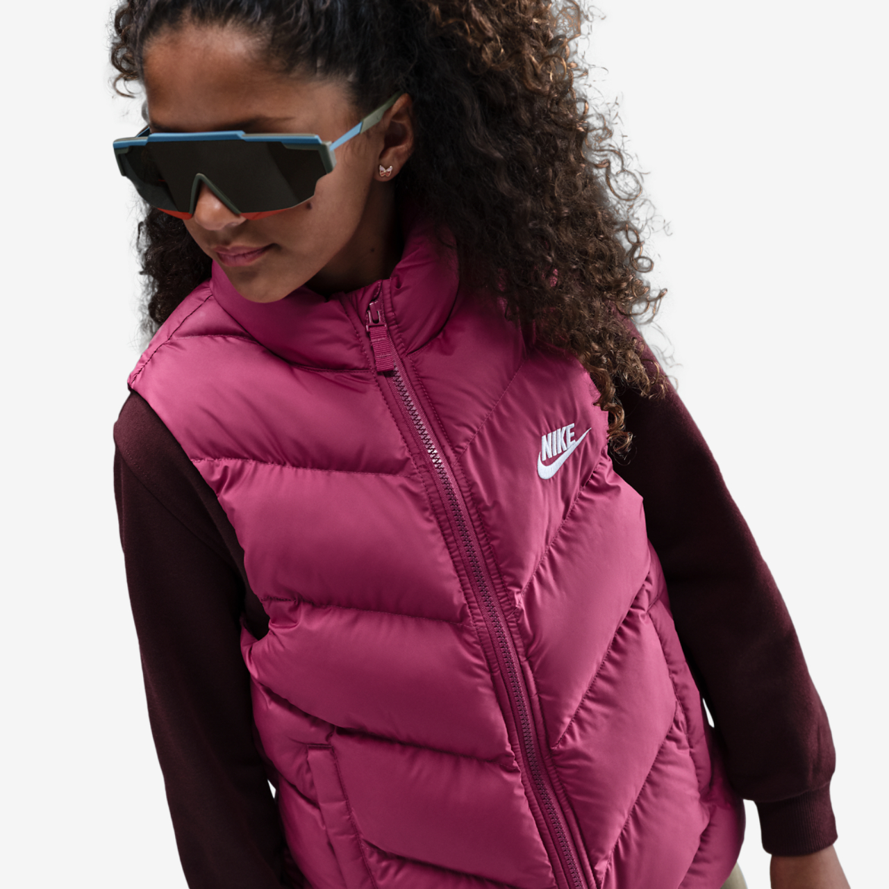 Nike NSW Therma-FIT Puffer Vest Image 1 of 4. Tap to open photo gallery.
