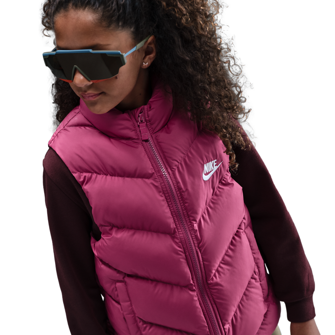 Nike NSW Therma-FIT Puffer Vest Image 1 of 4. Tap to open photo gallery.