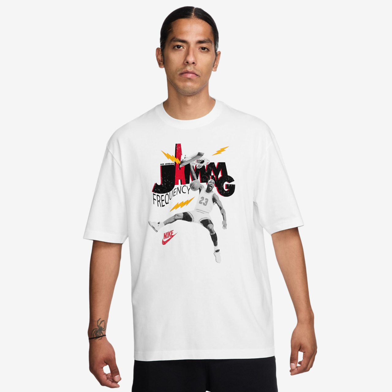 Jordan Jam 85 Short Sleeve Crew T-Shirt Image 1 of 3. Tap to open photo gallery.