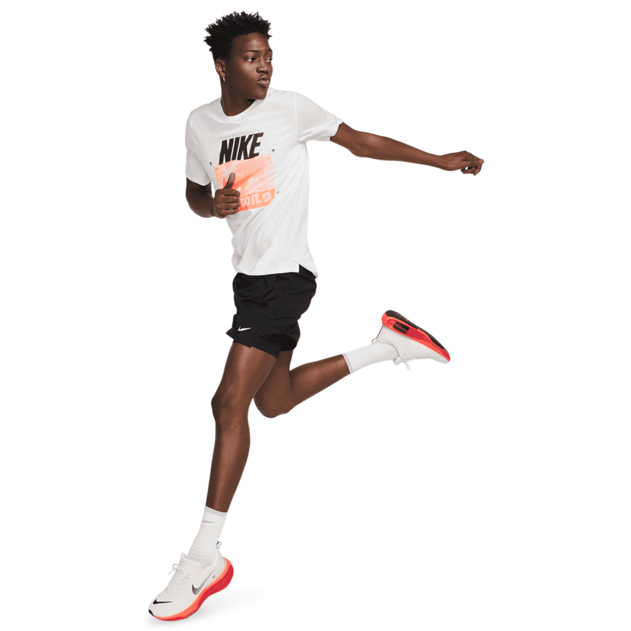 Nike Dri-FIT Run Energy T-Shirt Image 6 of 6. Tap to open photo gallery.