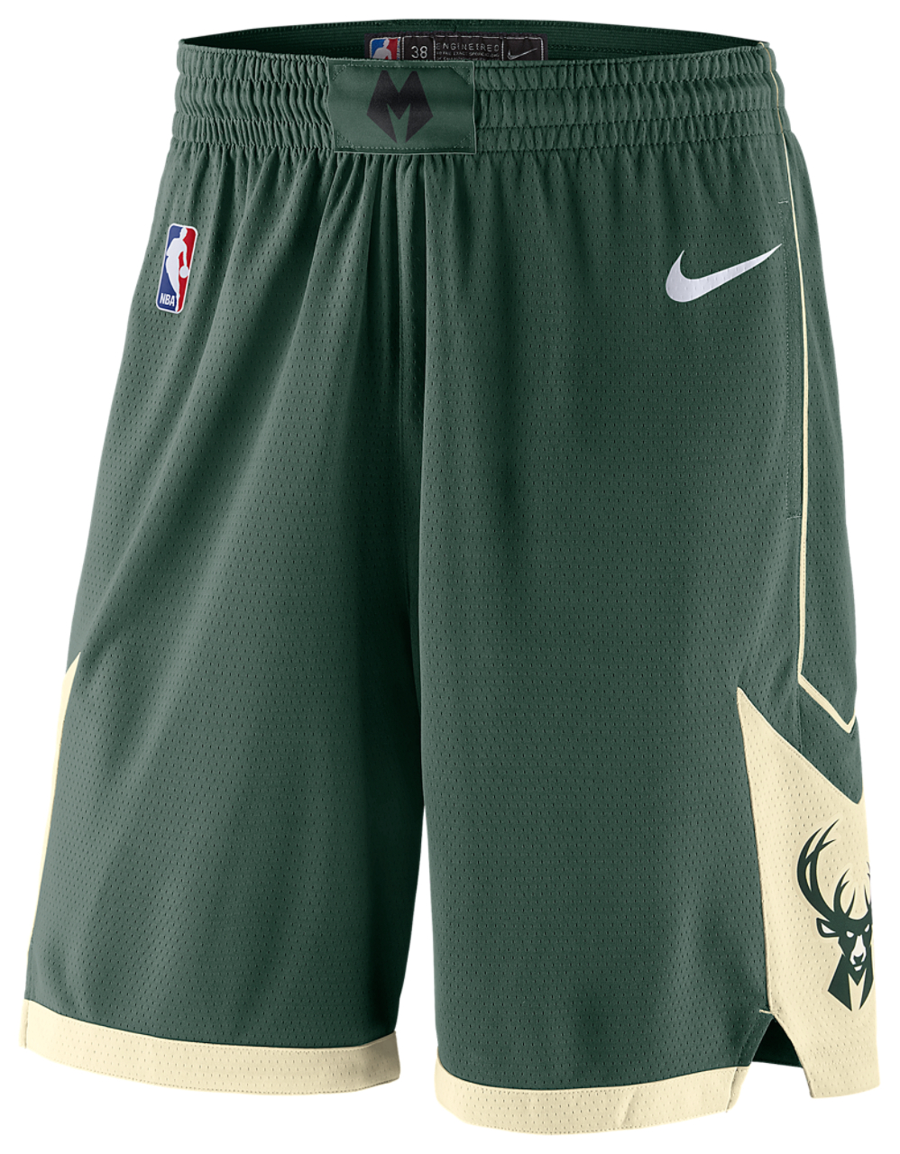 Nike Bucks Swingman Shorts Image 1 of 2. Tap to open photo gallery.