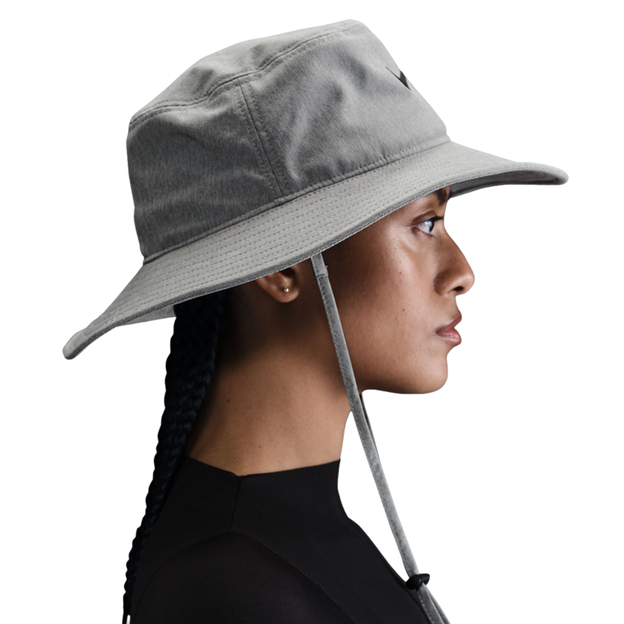 Nike DriFit Apex Bucket Wide Brim Hat Image 2 of 2. Tap to open photo gallery.