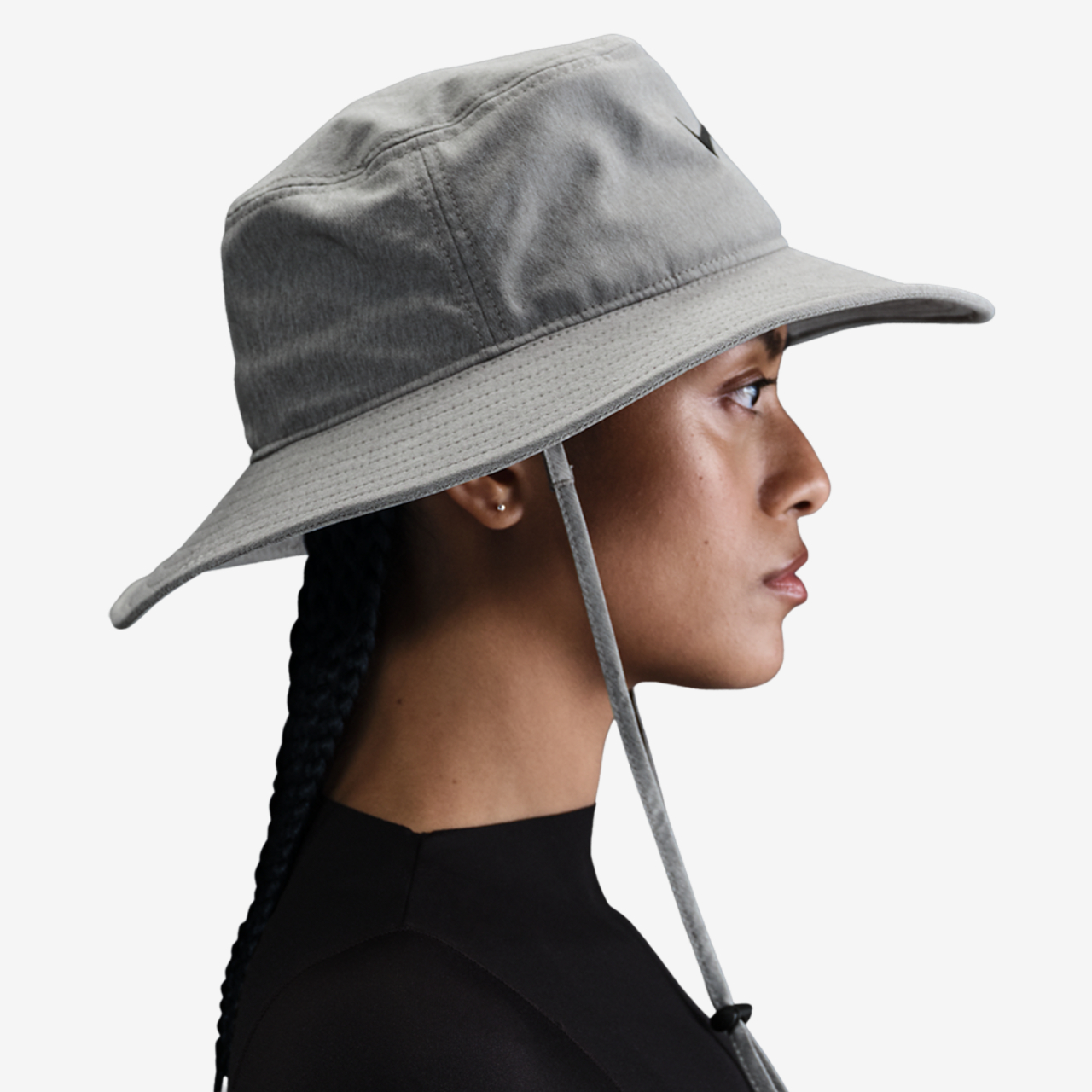 Nike DriFit Apex Bucket Wide Brim Hat Image 2 of 2. Tap to open photo gallery.