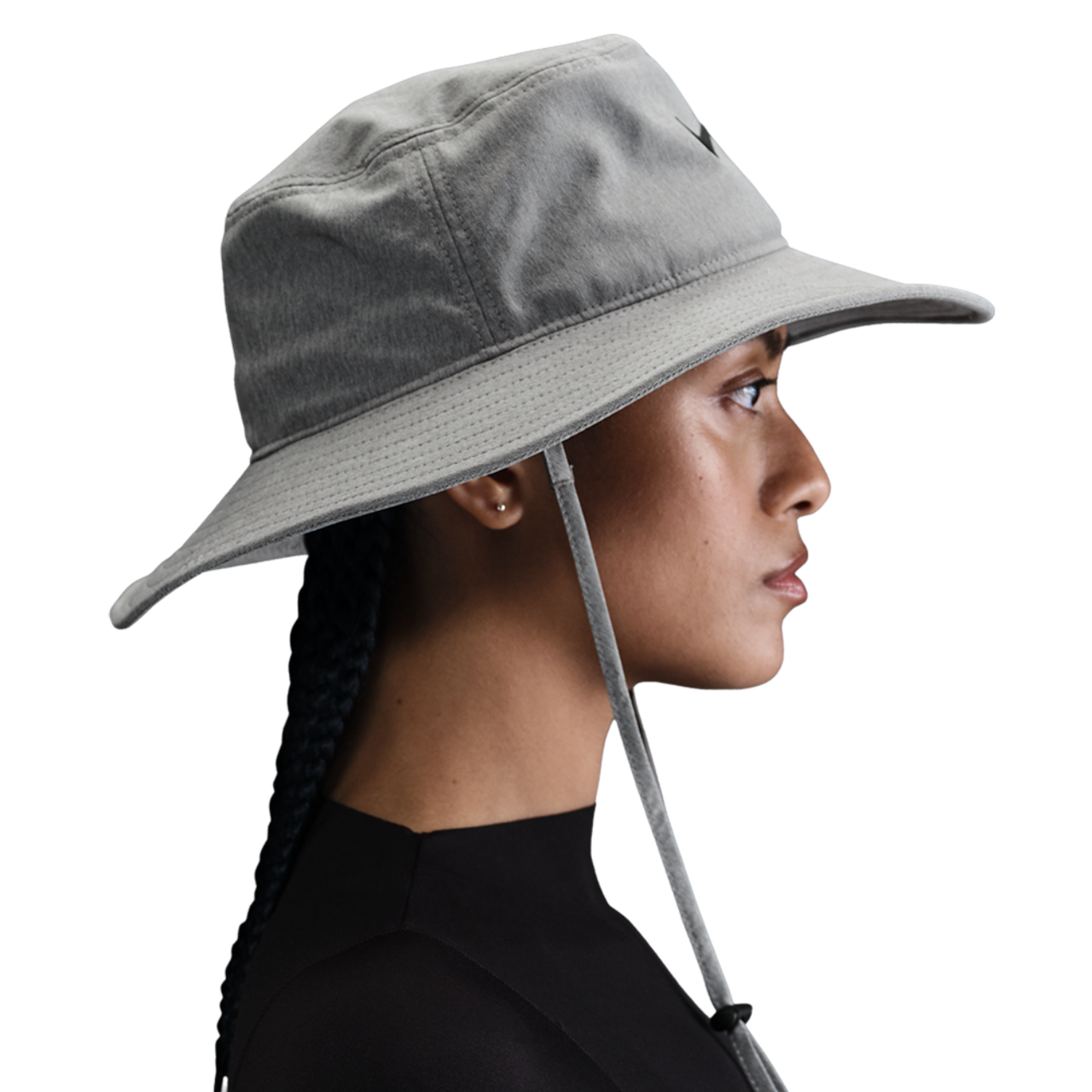 Nike DriFit Apex Bucket Wide Brim Hat Image 2 of 2. Tap to open photo gallery.
