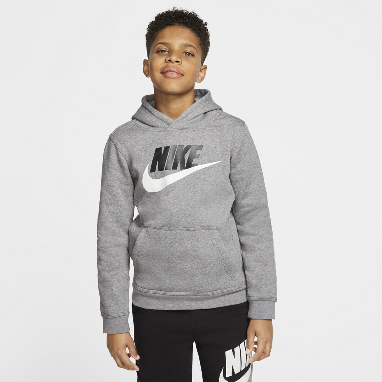 Nike Club HBR Pullover Hoodie Image 1 of 5. Tap to open photo gallery.