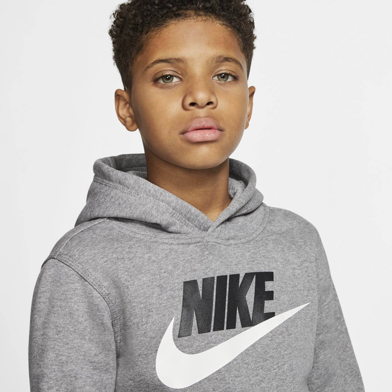 Nike Club HBR Pullover Hoodie Image 3 of 5. Tap to open photo gallery.