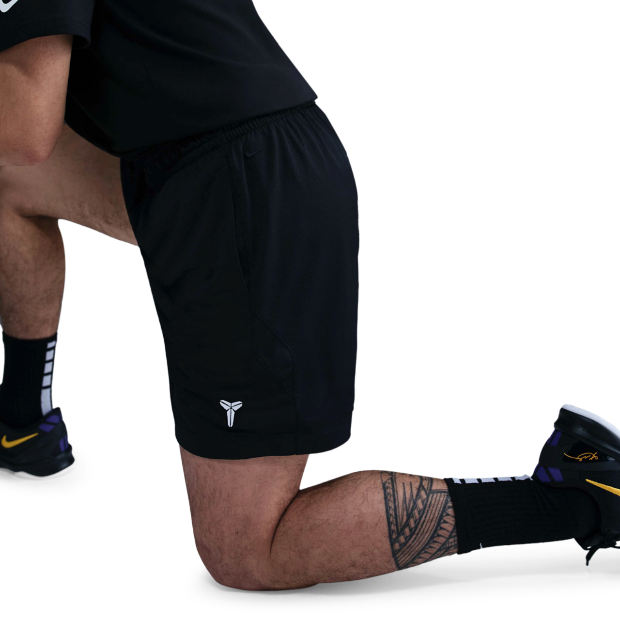 Nike KB Dri-FIT Fund 6" Shorts Image 2 of 5. Tap to open photo gallery.