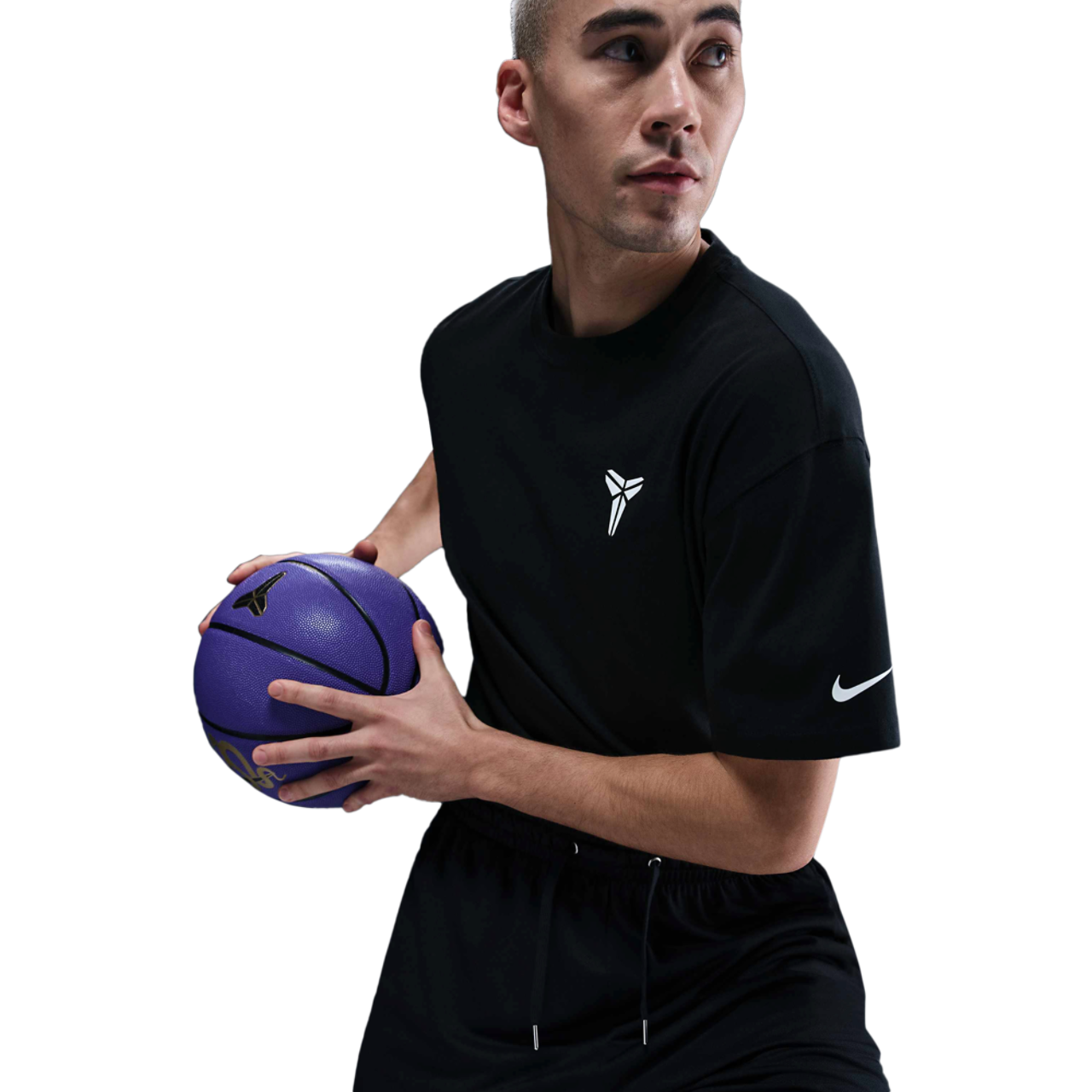Nike KB Dri-FIT Fund 6" Shorts Image 3 of 5. Tap to open photo gallery.