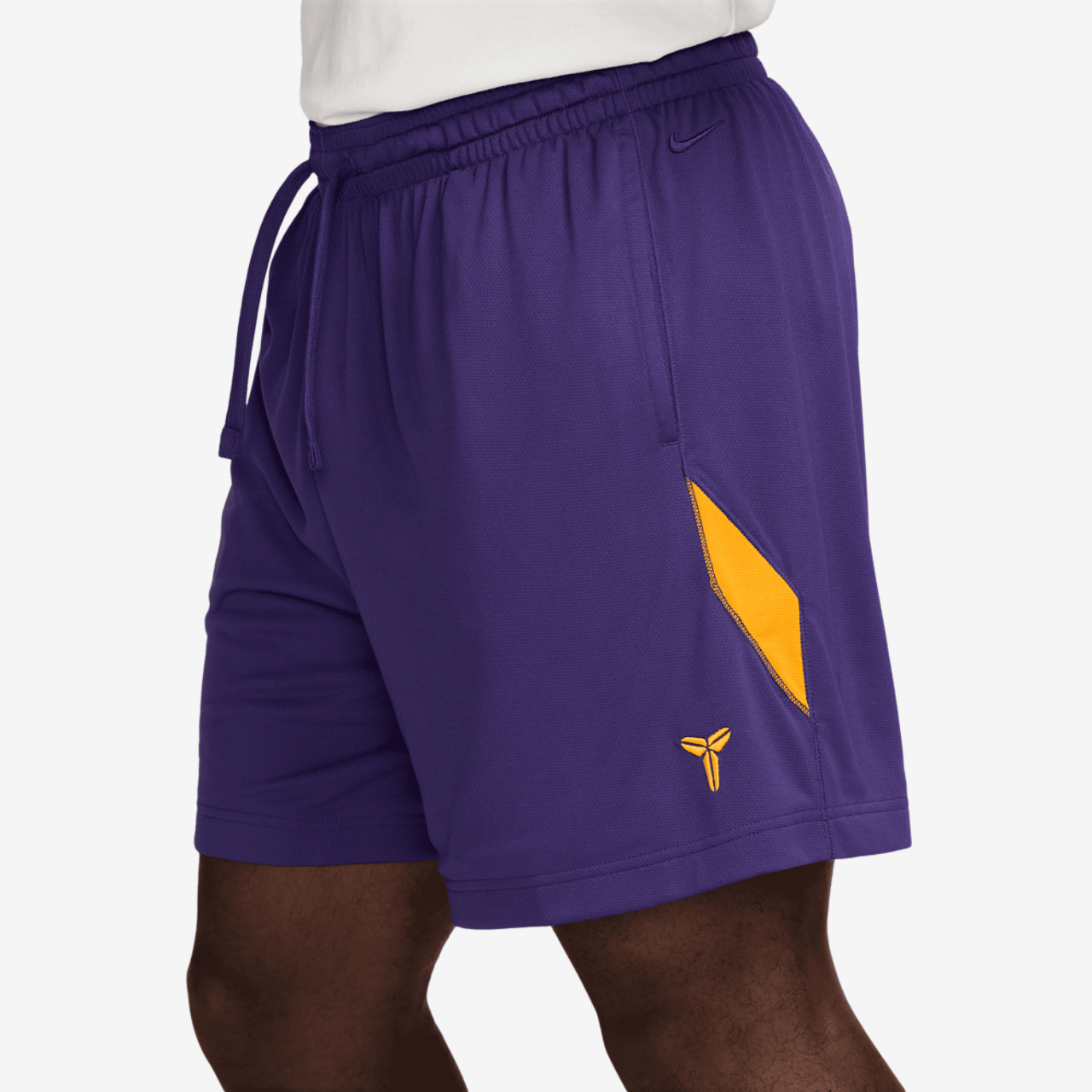 Nike KB Dri-FIT Fund 6" Shorts Image 3 of 4. Tap to open photo gallery.