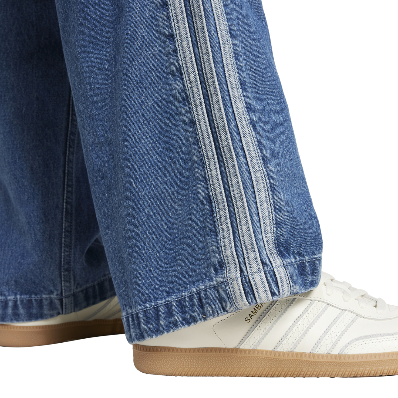 adidas Originals adicolor Denim Firebird Pants | Champs Sports