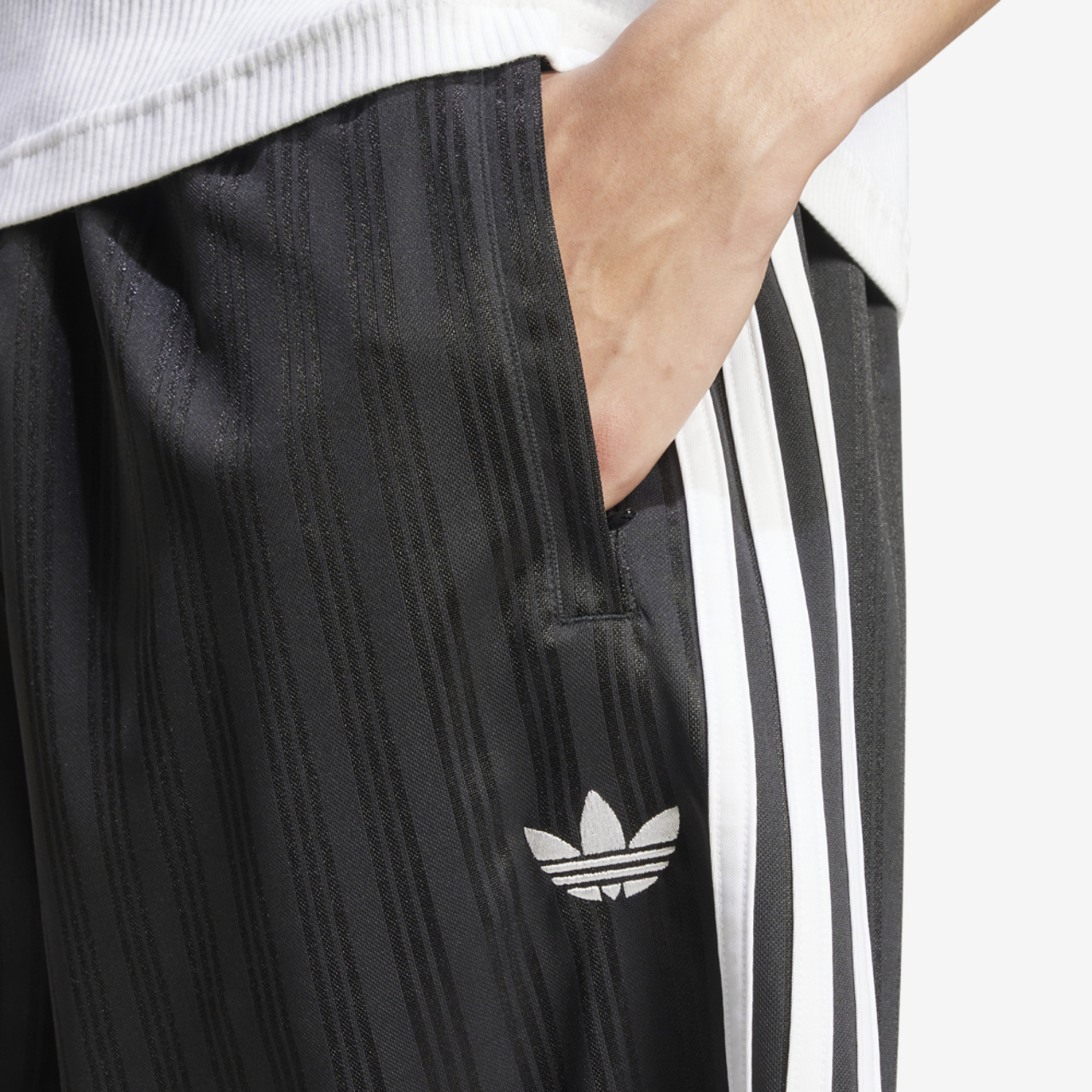 adidas Originals Polyester Shorts Image 3 of 5. Tap to open photo gallery.