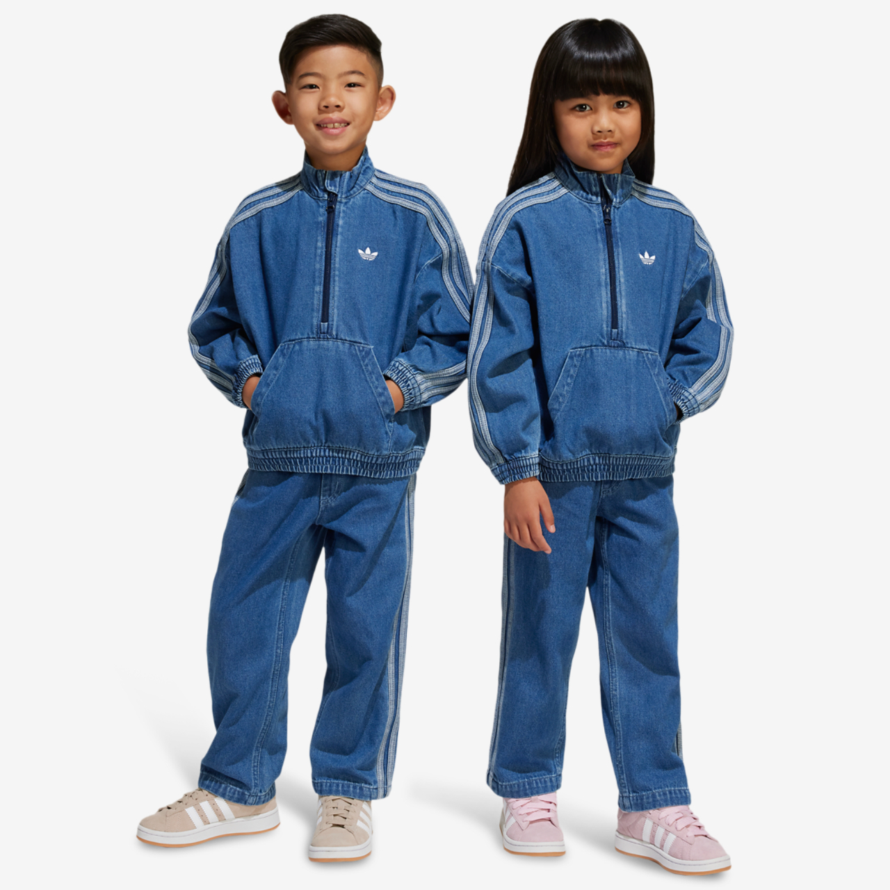 adidas Denim Set Image 1 of 10. Tap to open photo gallery.