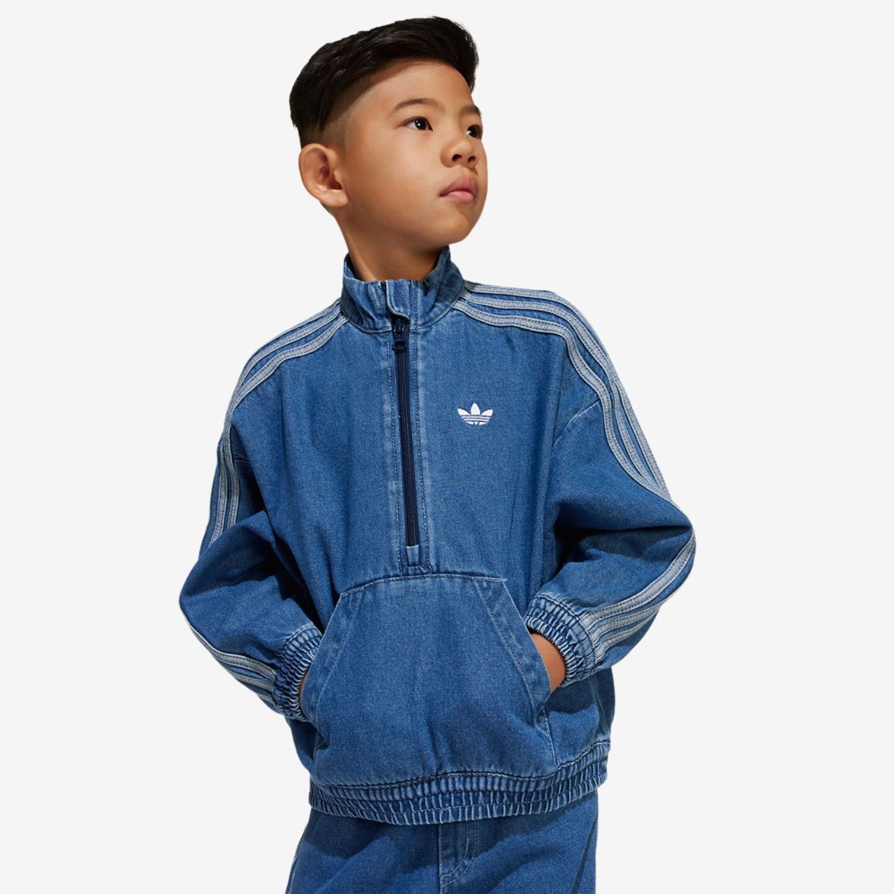 adidas Denim Set Image 5 of 10. Tap to open photo gallery.