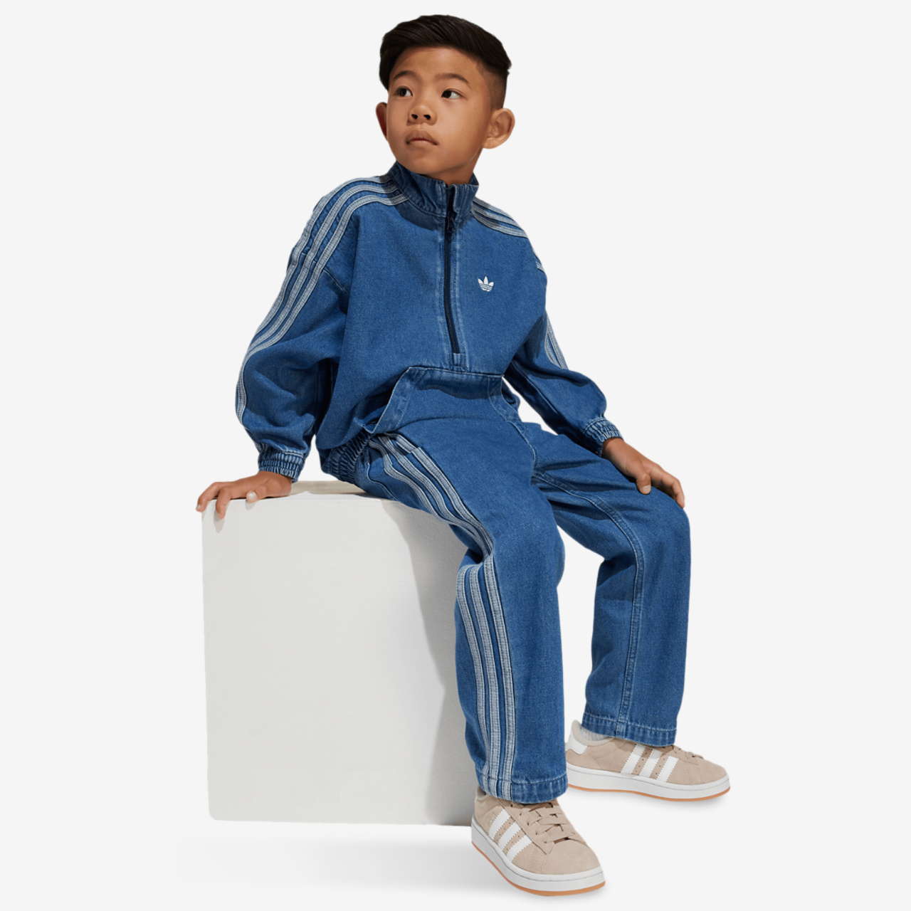 adidas Denim Set Image 7 of 10. Tap to open photo gallery.