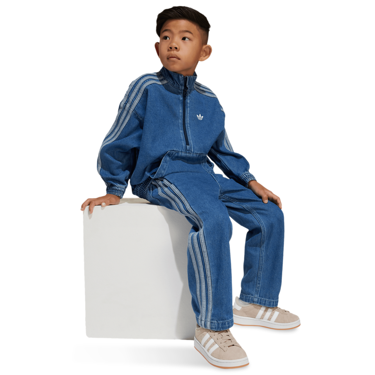 adidas Denim Set Image 7 of 10. Tap to open photo gallery.