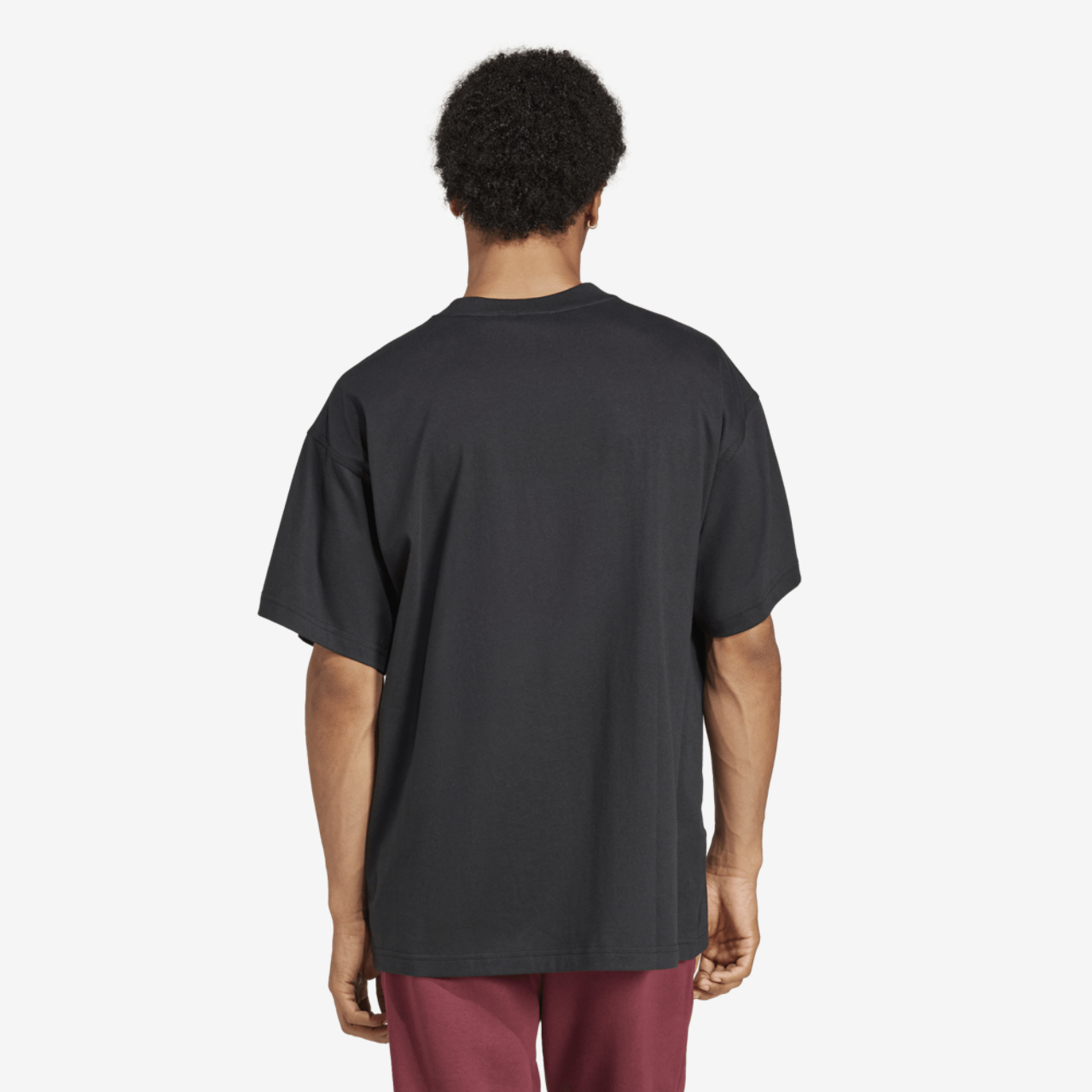 adidas Trefoil Essentials OS T-Shirt Image 2 of 5. Tap to open photo gallery.