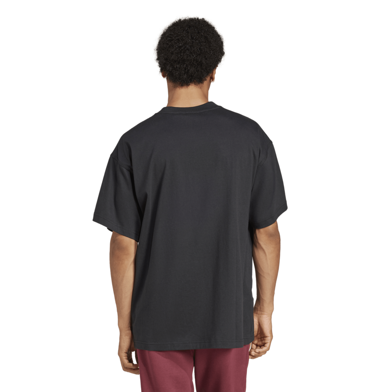 adidas Trefoil Essentials OS T-Shirt Image 2 of 5. Tap to open photo gallery.
