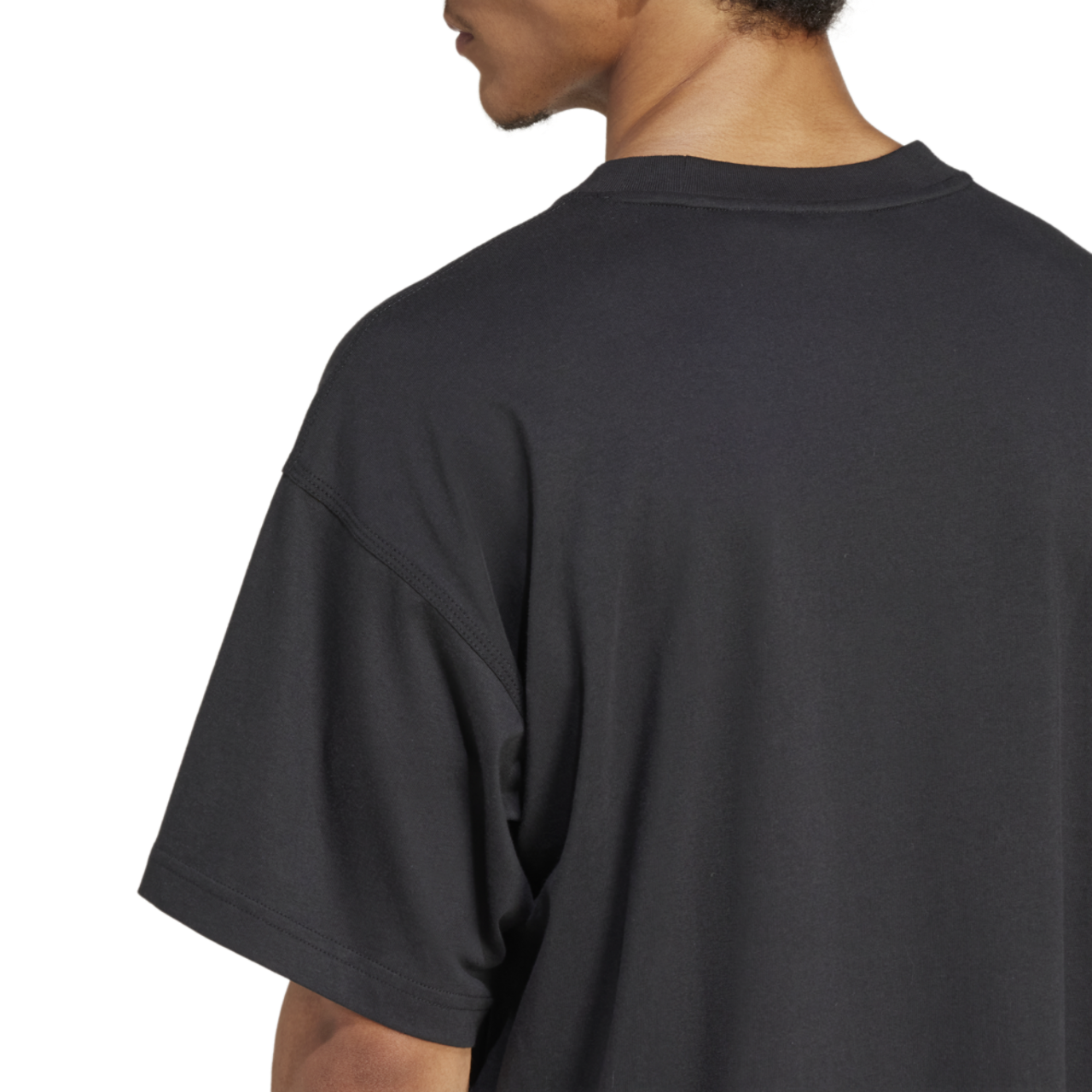 adidas Trefoil Essentials OS T-Shirt Image 4 of 5. Tap to open photo gallery.