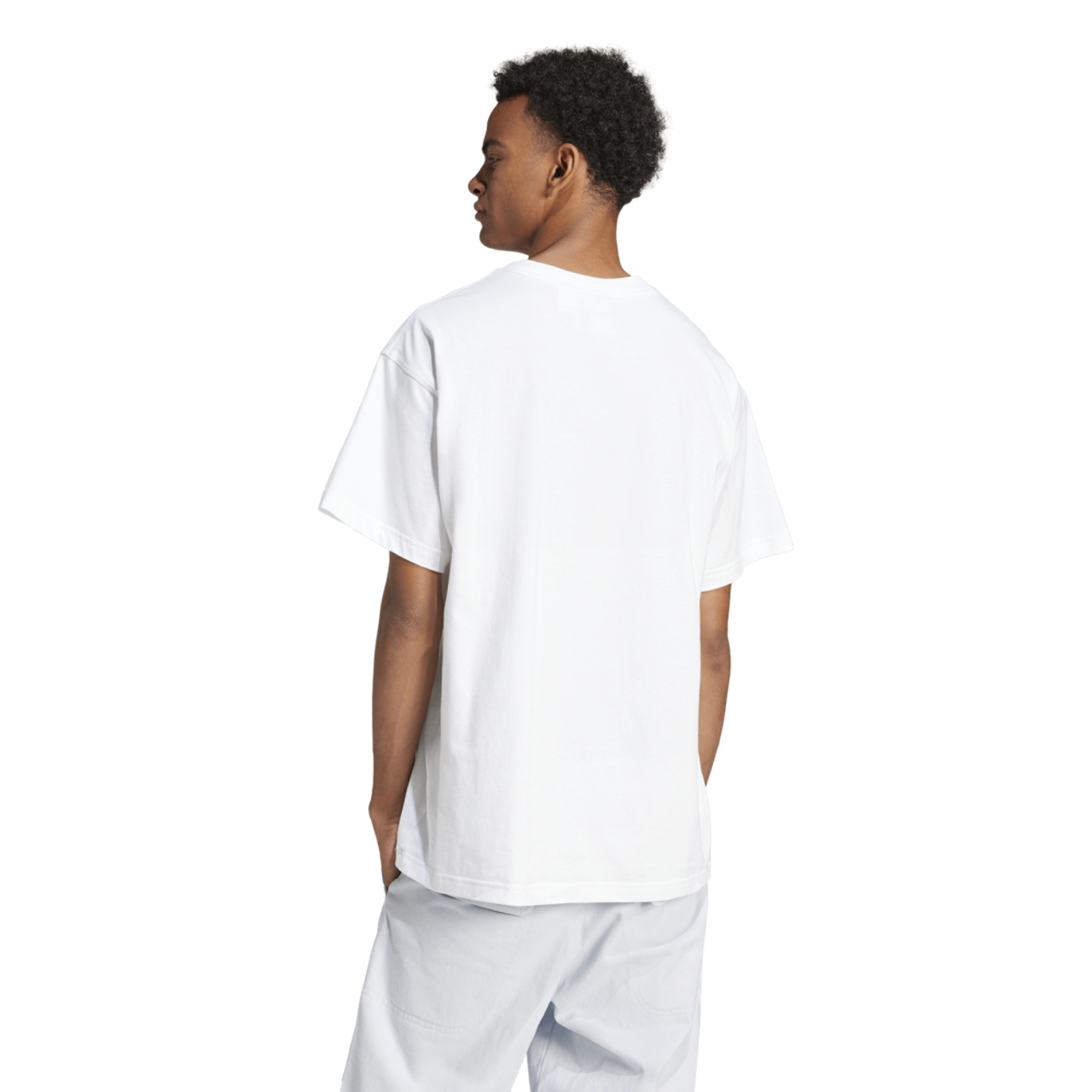 adidas Trefoil Essentials OS T-Shirt Image 2 of 5. Tap to open photo gallery.