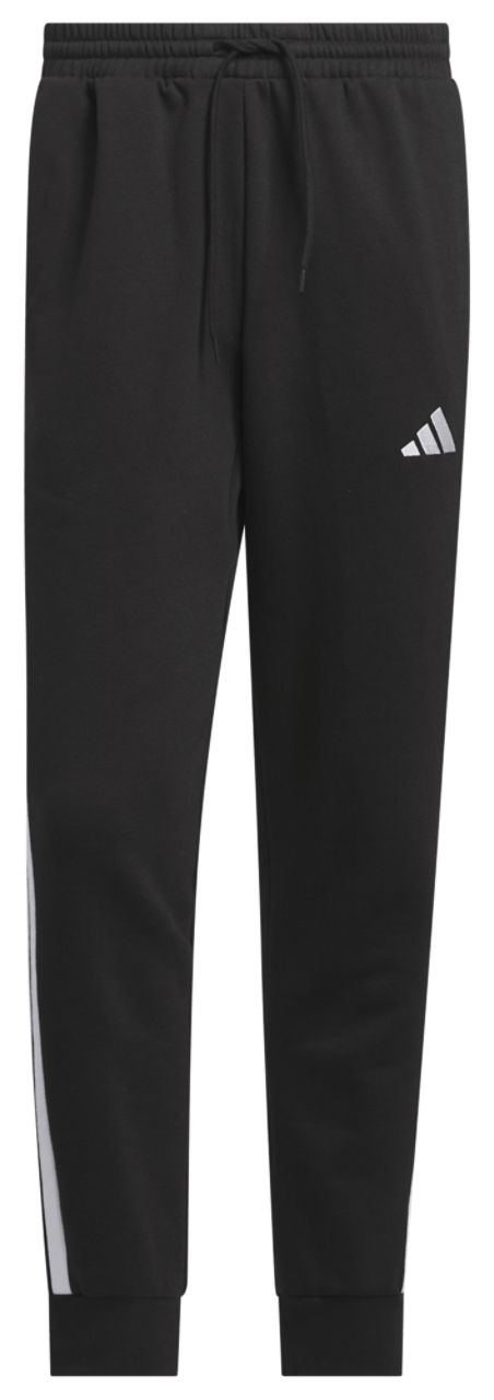adidas Essentials 3-Stripes Fleece Joggers Image 6 of 6. Tap to open photo gallery.