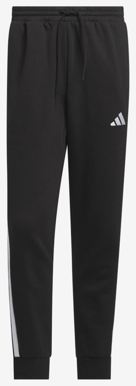 adidas Essentials 3-Stripes Fleece Joggers Image 6 of 6. Tap to open photo gallery.