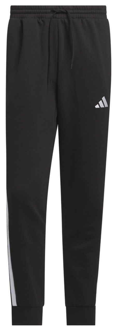 adidas Essentials 3-Stripes Fleece Joggers Image 6 of 6. Tap to open photo gallery.