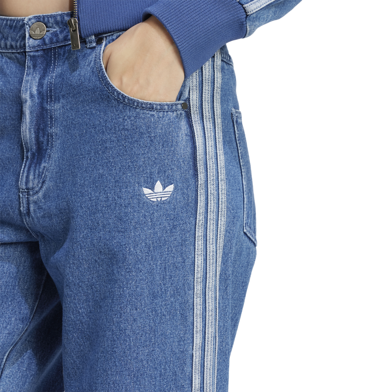 adidas Originals adicolor 3-Stripes Denim Track Pants | Foot
