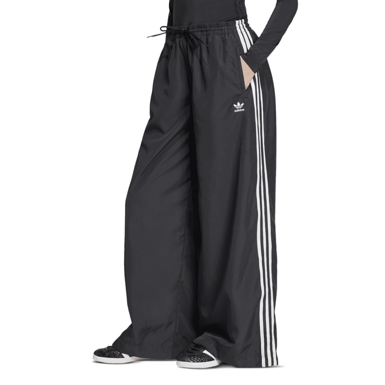 adidas Oversized Woven Track Pants Image 1 of 7. Tap to open photo gallery.