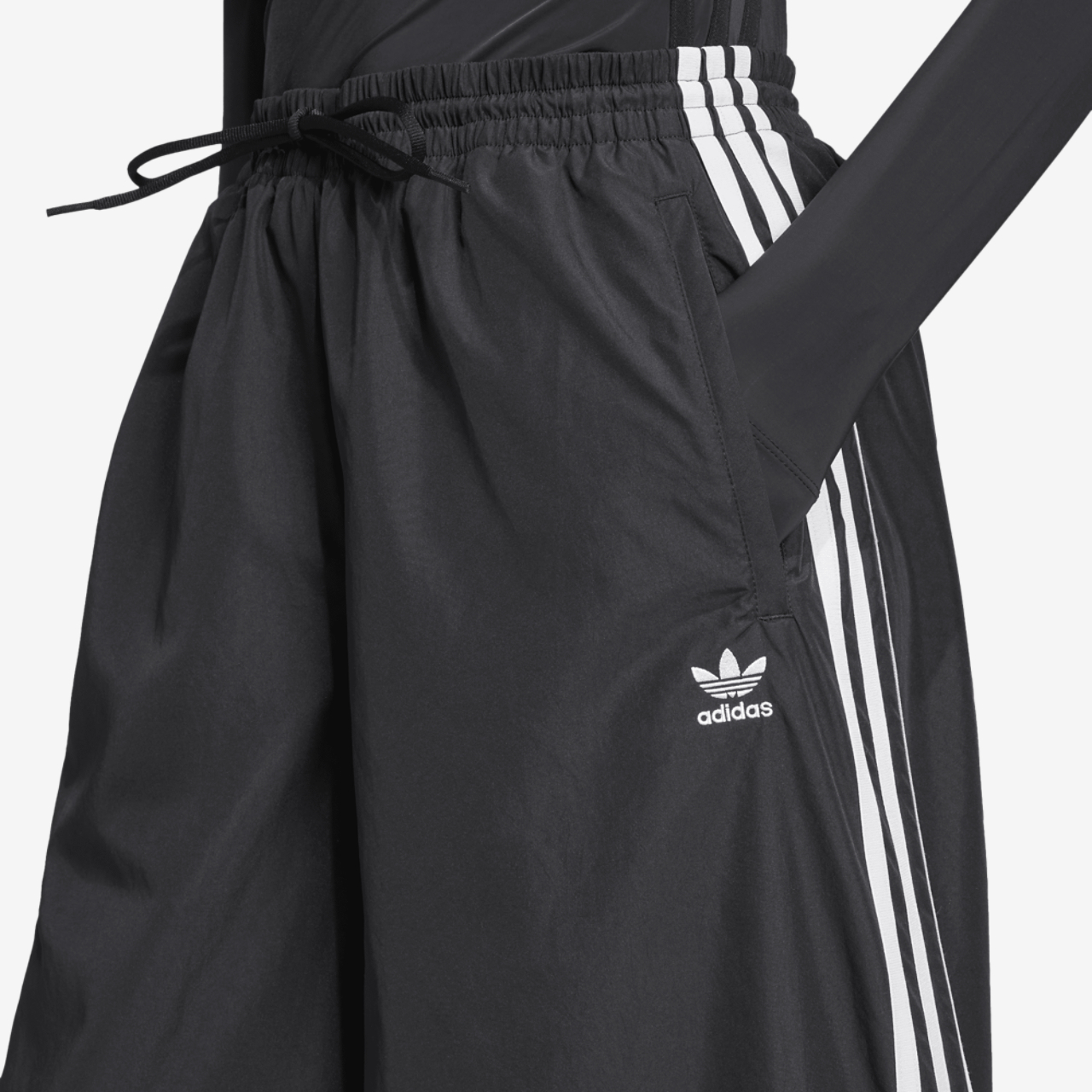 adidas Oversized Woven Track Pants Image 4 of 7. Tap to open photo gallery.