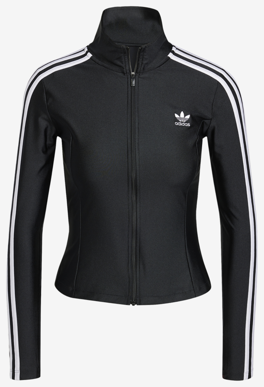 adidas 3 Stripe Slim Track Top Image 4 of 4. Tap to open photo gallery.