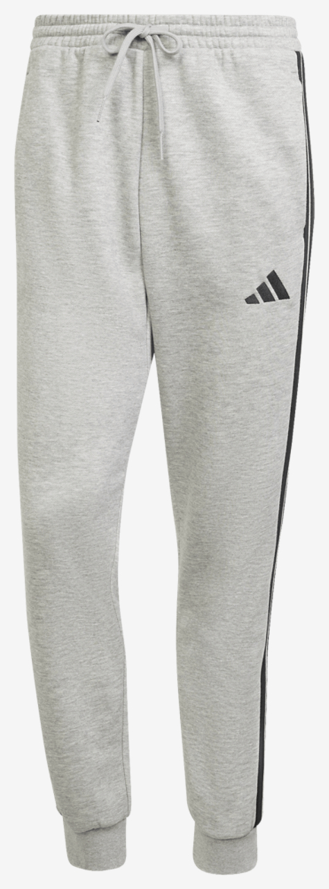 adidas Essentials 3-Stripes Fleece Joggers Image 6 of 6. Tap to open photo gallery.
