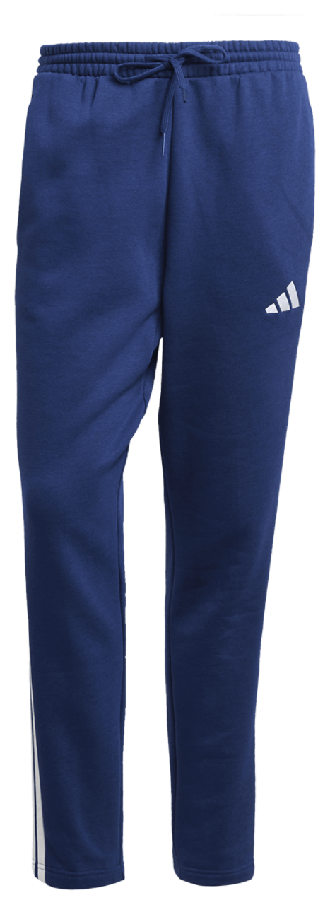 adidas Essentials 3-Stripes Fleece Open Hem Pants - Men's | Foot