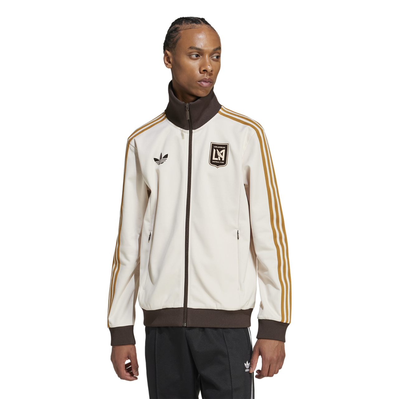 adidas Los Angeles FC Beckenbauer Track Top Image 1 of 5. Tap to open photo gallery.