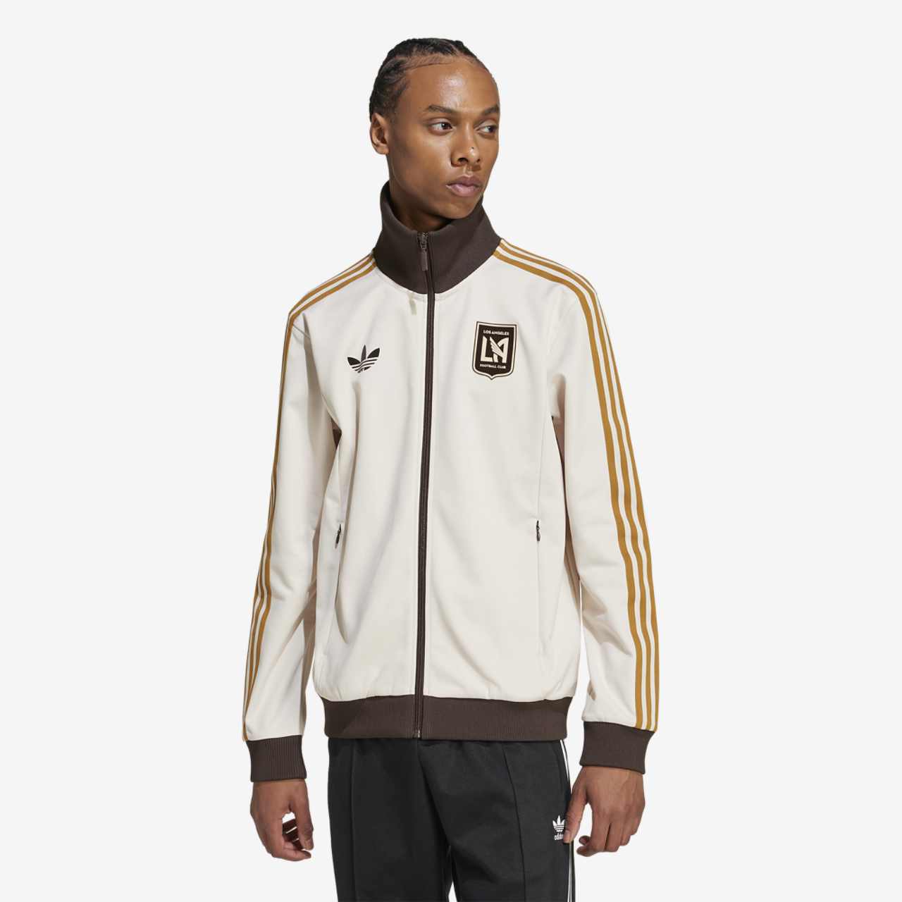 adidas Los Angeles FC Beckenbauer Track Top Image 1 of 5. Tap to open photo gallery.