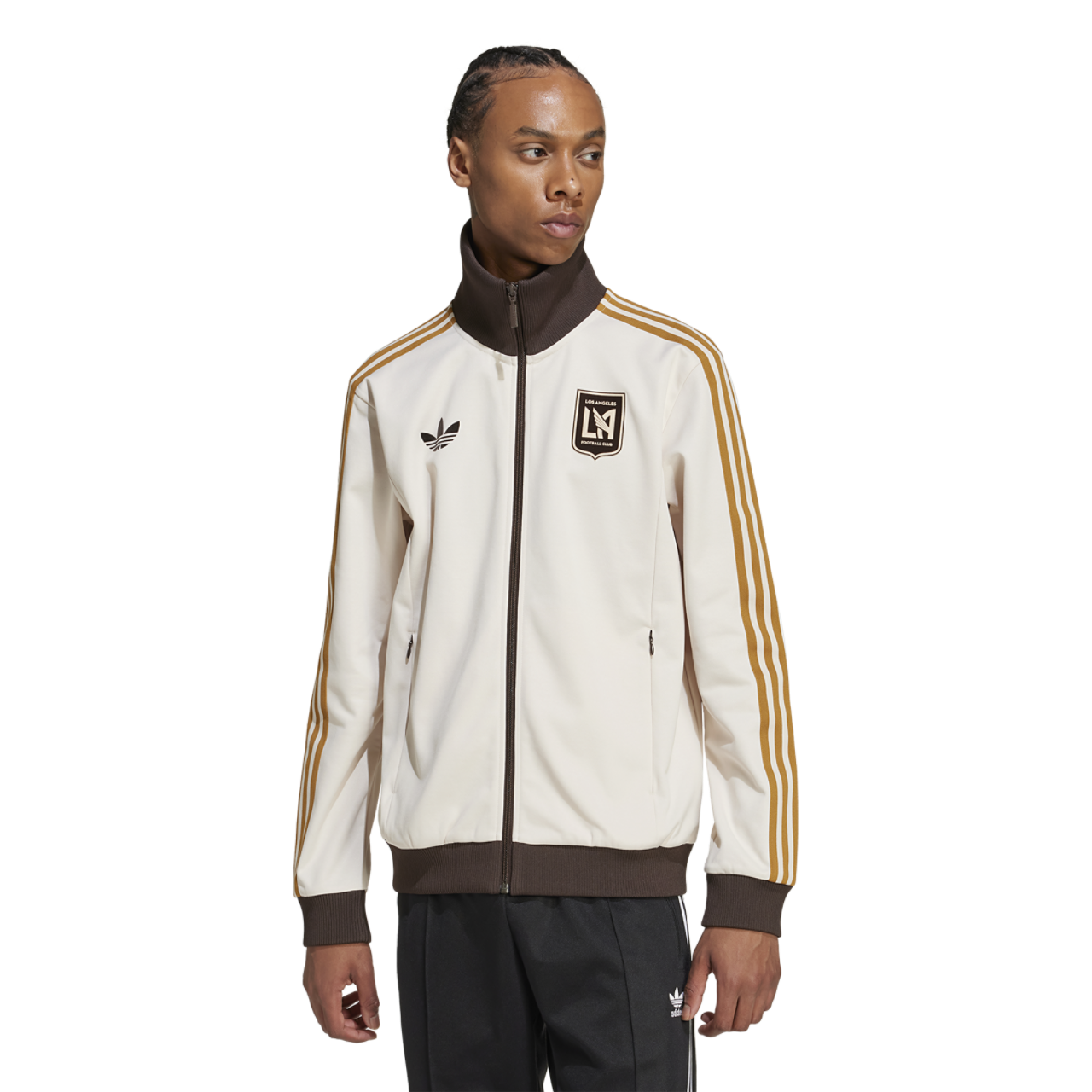 adidas Los Angeles FC Beckenbauer Track Top Image 1 of 5. Tap to open photo gallery.