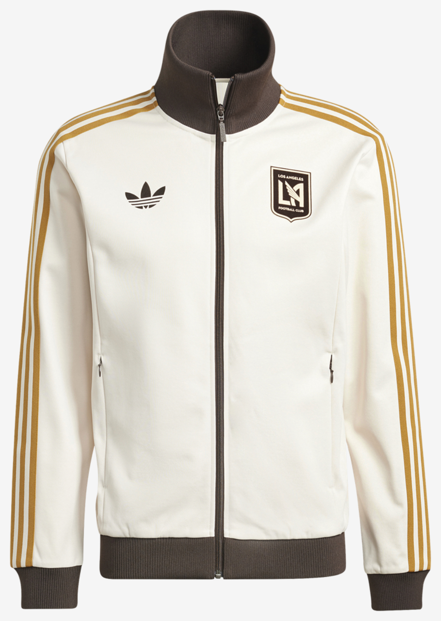 adidas Los Angeles FC Beckenbauer Track Top Image 5 of 5. Tap to open photo gallery.