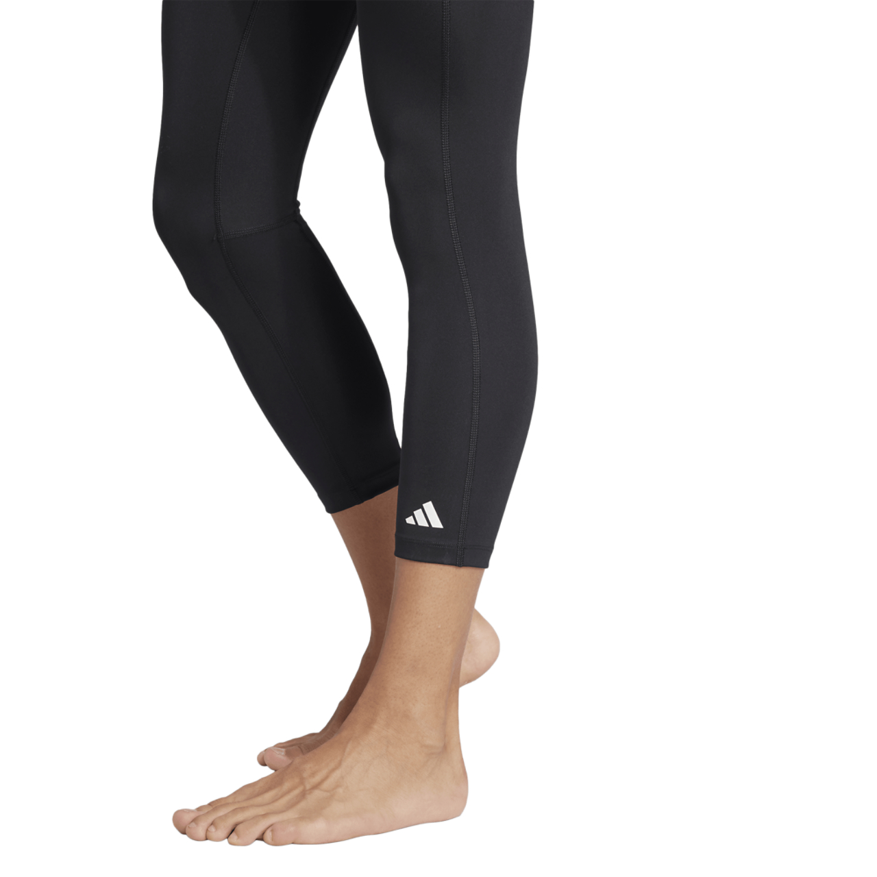 adidas TECHFIT Compression 3/4 Training Tights Image 4 of 5. Tap to open photo gallery.