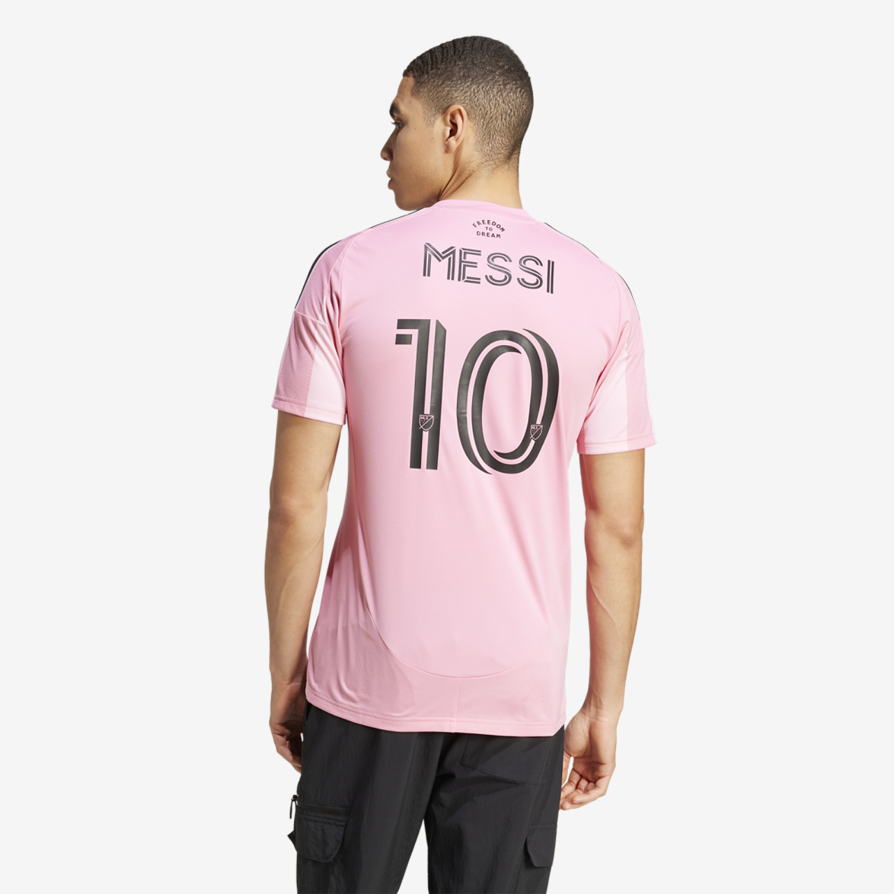 adidas Inter Miami Home Jersey Image 1 of 10. Tap to open photo gallery.