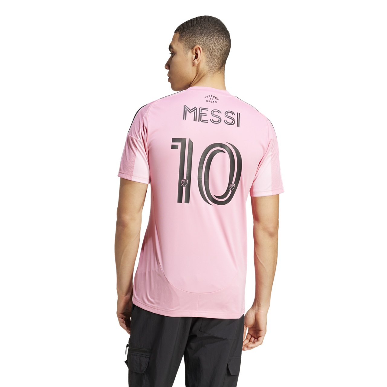 adidas Inter Miami Home Jersey Image 1 of 10. Tap to open photo gallery.