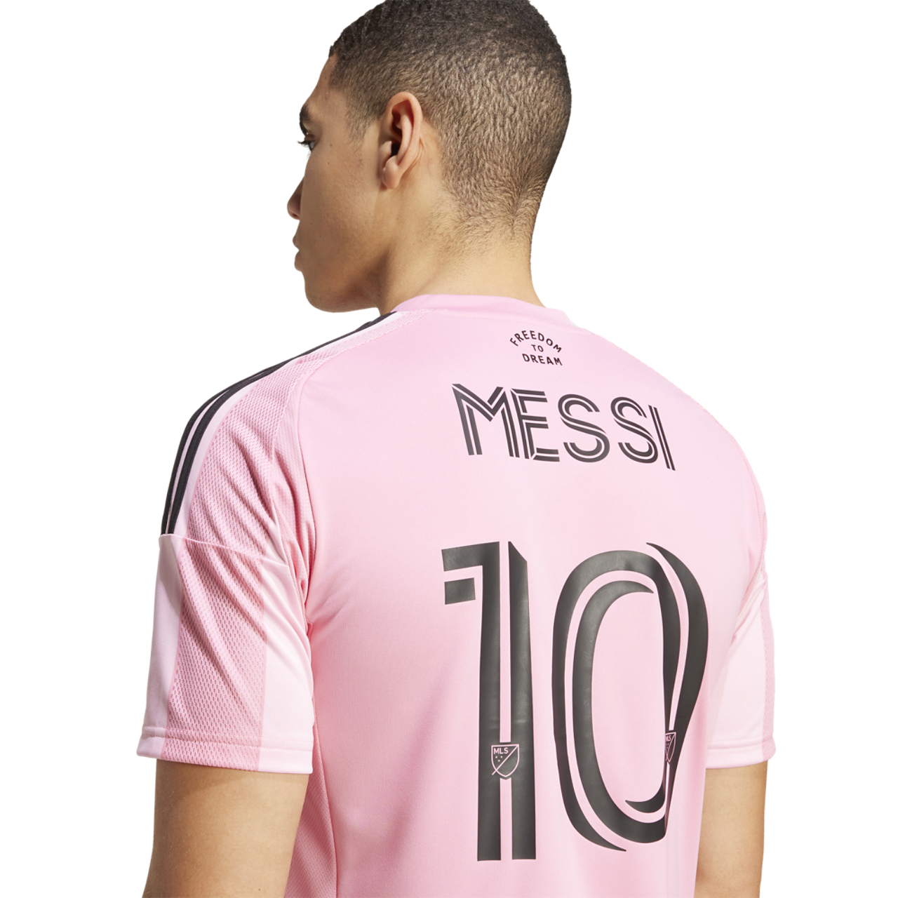 adidas Inter Miami Home Jersey Image 3 of 10. Tap to open photo gallery.