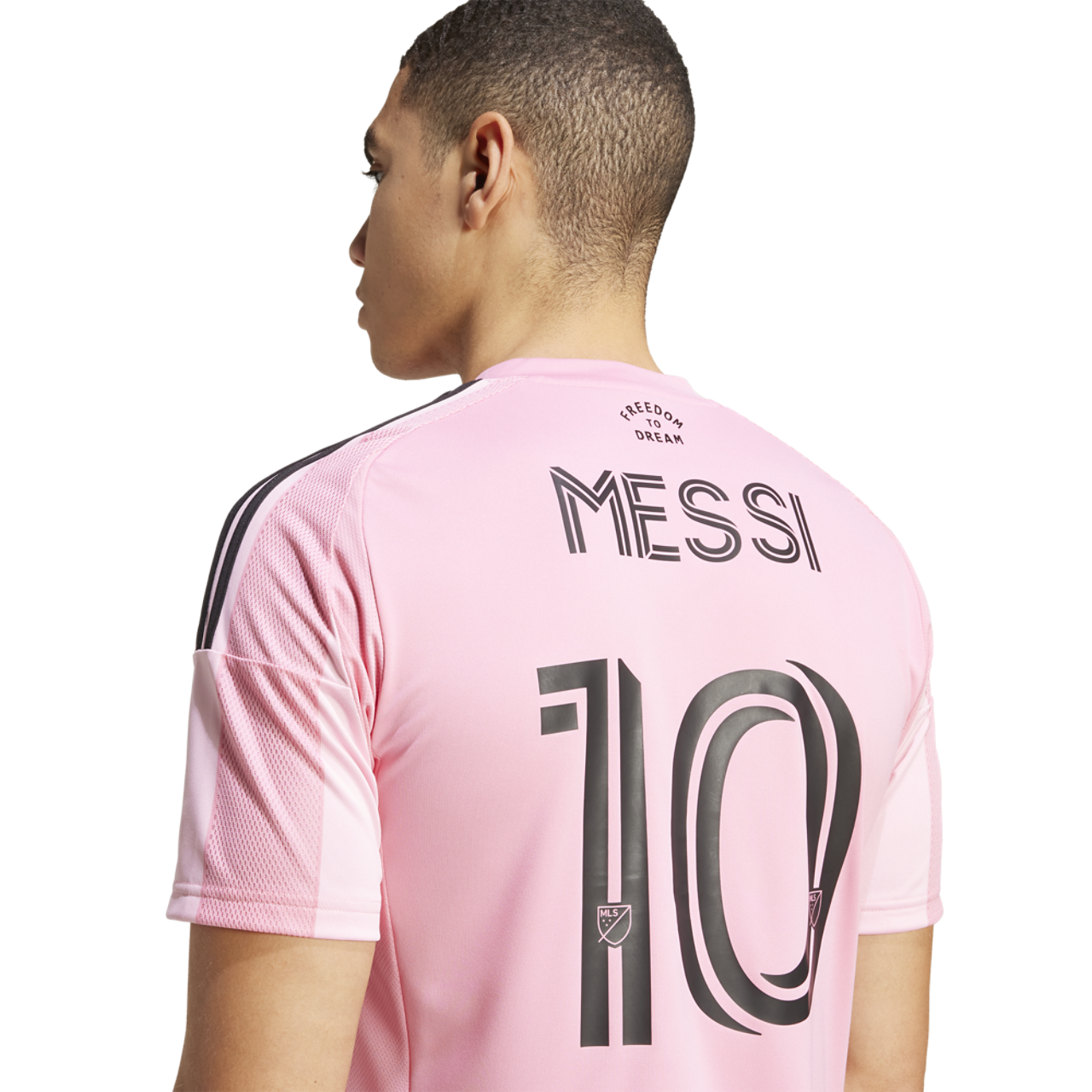 adidas Inter Miami Home Jersey Image 3 of 10. Tap to open photo gallery.