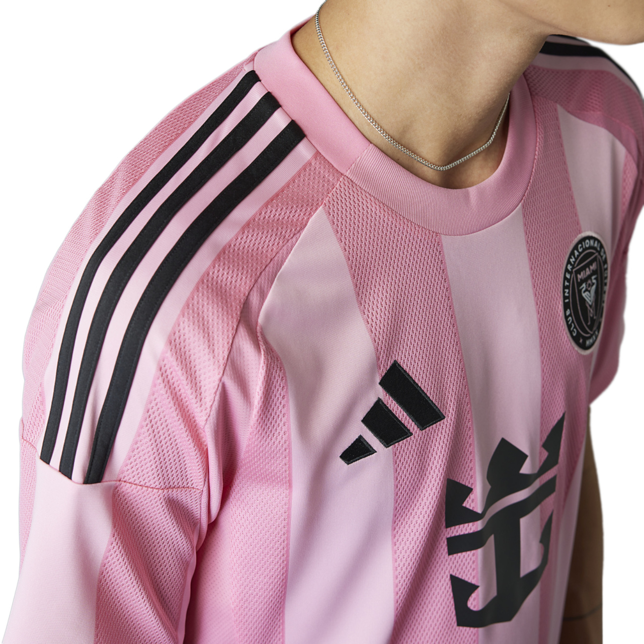 adidas Inter Miami Home Jersey Image 6 of 10. Tap to open photo gallery.