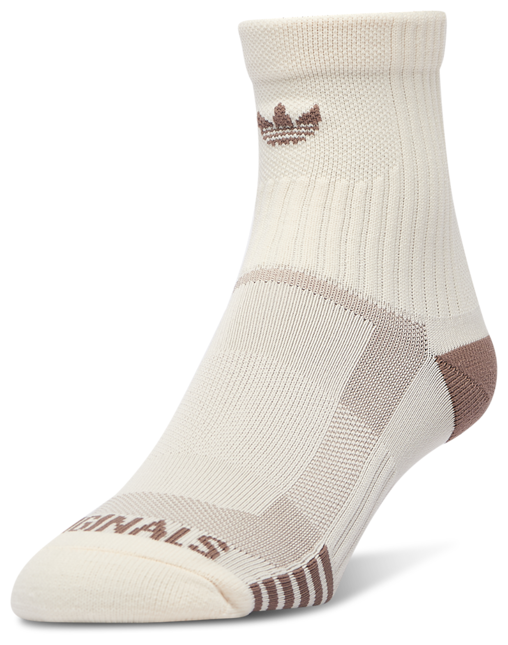 adidas Trefoil 3-Pack Tech Quarter Socks Image 3 of 4. Tap to open photo gallery.