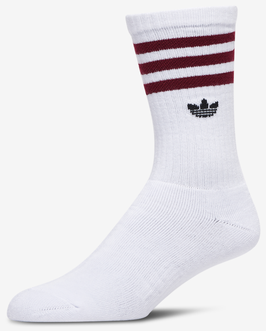 adidas Originals Trefoil Roller Crew Socks 6 Pack Image 6 of 7. Tap to open photo gallery.