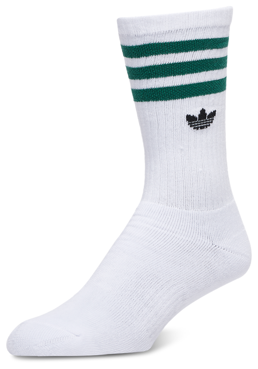 adidas Originals Trefoil Roller Crew Socks 6 Pack Image 7 of 7. Tap to open photo gallery.