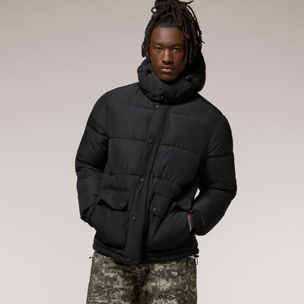 LCKR Norse Hooded Puffer Image 1 of 6. Tap to open photo gallery.