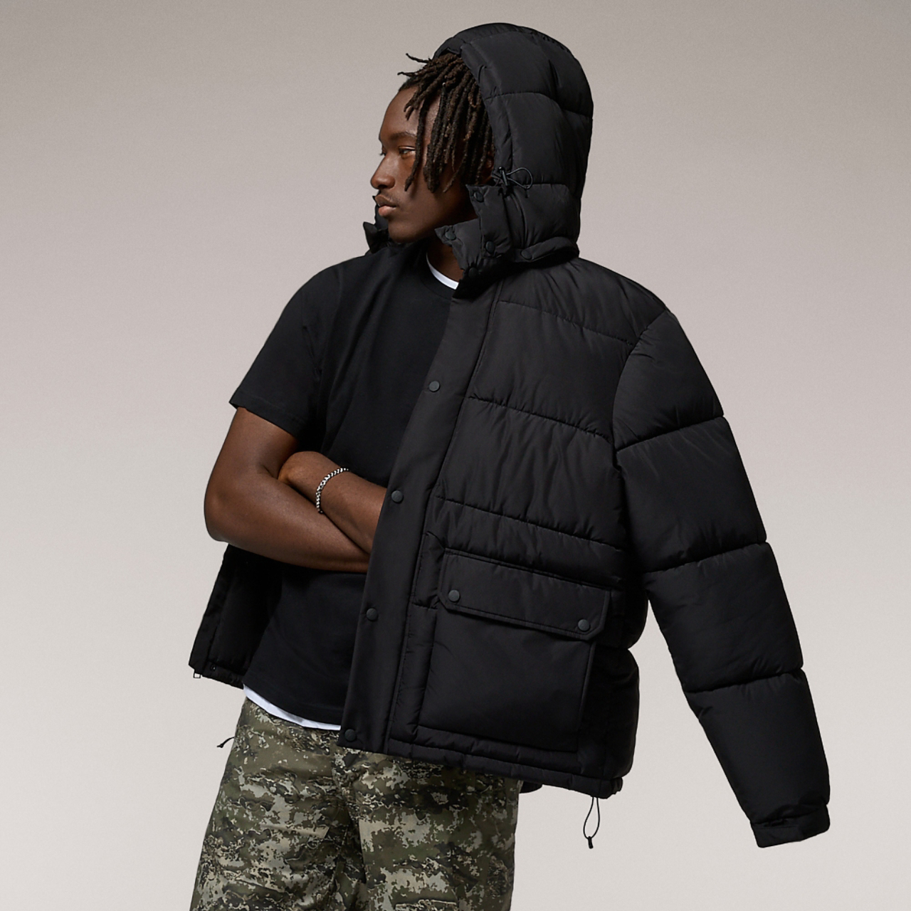 LCKR Norse Hooded Puffer Image 5 of 6. Tap to open photo gallery.